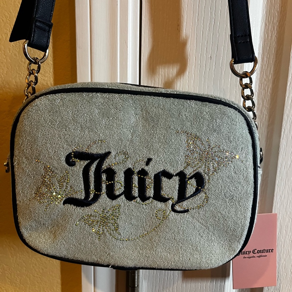 Juicy Couture Wingin It Camera Bag Turquoise NWT